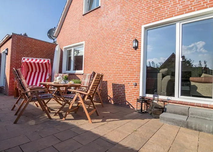 HUS ONNO 4-Sterne Ferienhaus am Südstrand Borkum